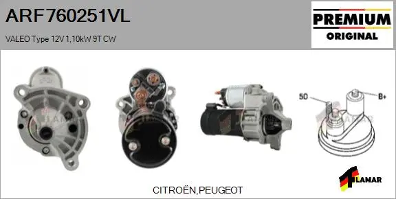 Starter (ARF760251VL)