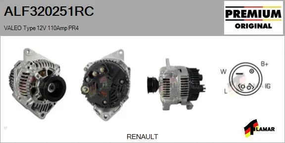 Alternator (ALF320251RC)