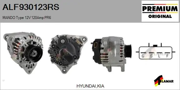 Alternator (ALF930123RS)