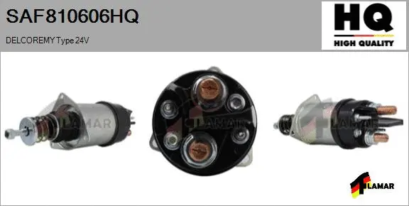 Solenoid Switch, starter (SAF810606HQ)