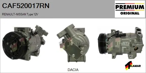 Compressor, air conditioning (CAF520017RN)