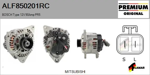 Alternator (ALF850201RC)