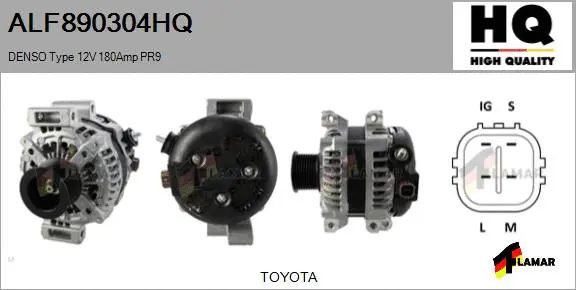 Alternator (ALF890304HQ)