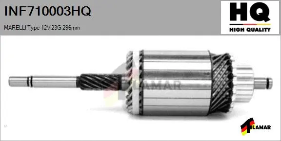 Armature, starter (INF710003HQ)