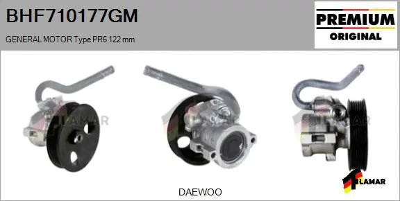 Hydraulic Pump, steering (BHF710177GM)