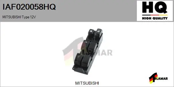 Switch, window regulator (IAF020058HQ)