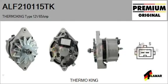 Alternator (ALF210115TK)