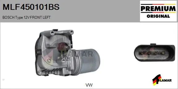 Wiper Motor (MLF450101BS)