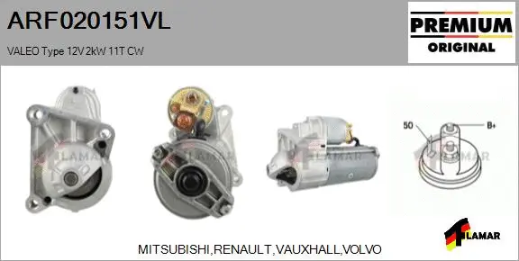 Starter (ARF020151VL)
