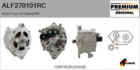 Alternator (ALF270101RC)