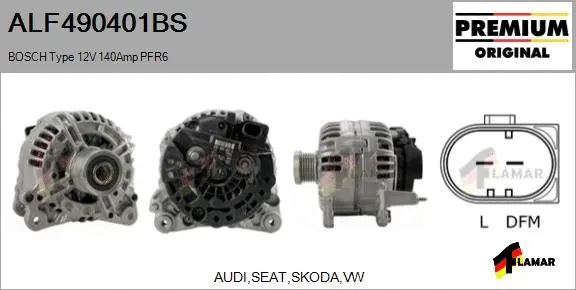 Alternator (ALF490401BS)