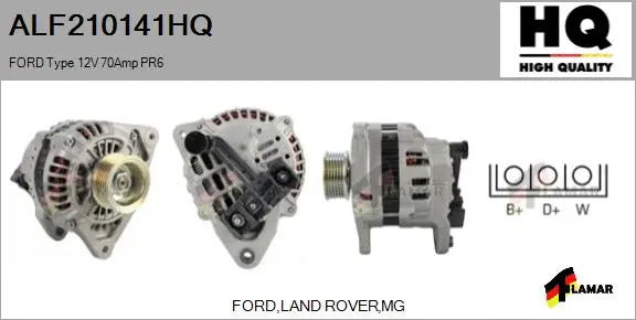 Alternator (ALF210141HQ)