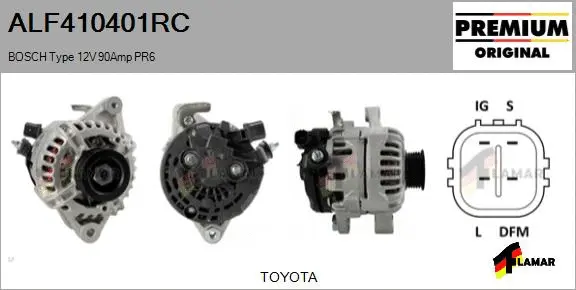 Alternator (ALF410401RC)
