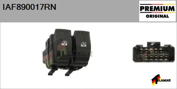 Switch, window regulator (IAF890017RN)