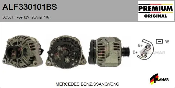 Alternator (ALF330101BS)