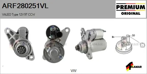 Starter (ARF280251VL)