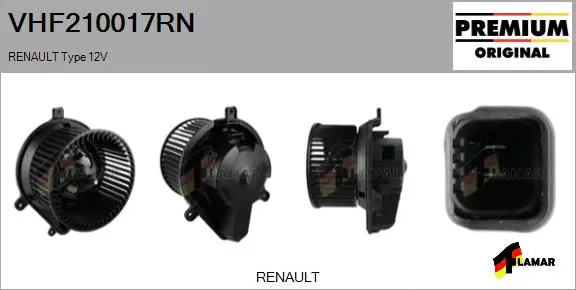 Interior Blower (VHF210017RN)