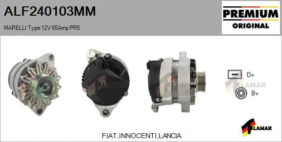 Alternator (ALF240103MM)