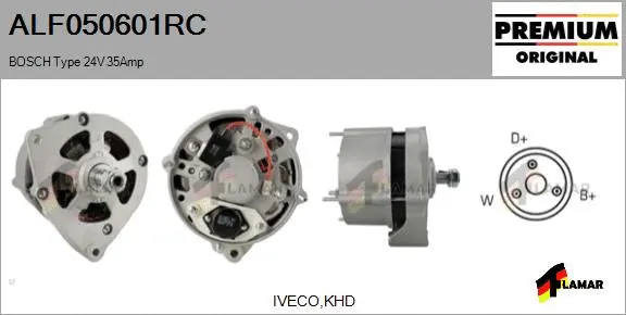 Alternator (ALF050601RC)