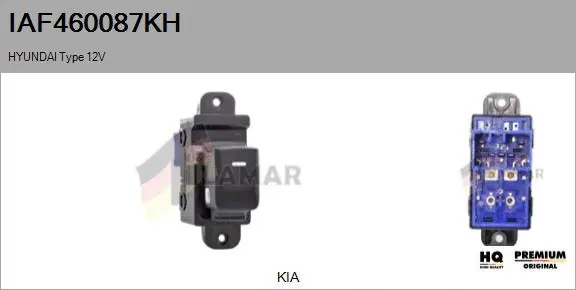 Switch, window regulator (IAF460087KH)
