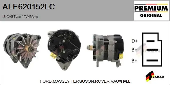 Alternator (ALF620152LC)