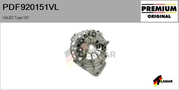 Rectifier, alternator (PDF920151VL)