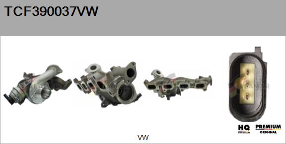 Charger, charging (supercharged/turbocharged) (TCF390037VW)