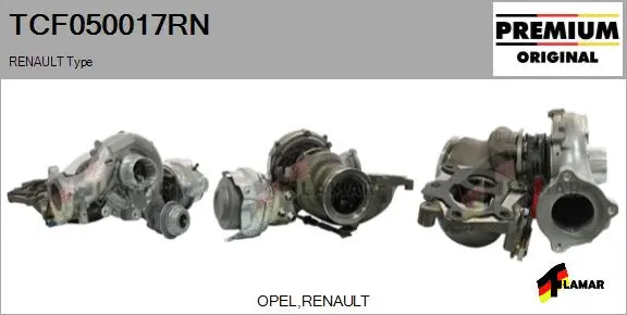 Charger, charging (supercharged/turbocharged) (TCF050017RN)