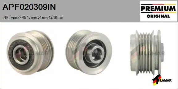 Belt Pulley, alternator (APF020309IN)