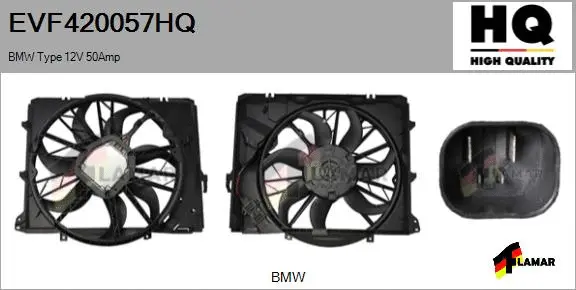 Electric Motor, radiator fan (EVF420057HQ)