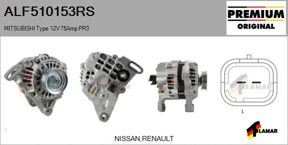 Alternator (ALF510153RS)