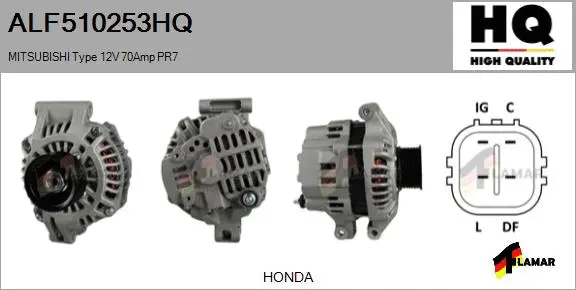 Alternator (ALF510253HQ)