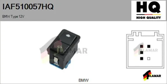 Switch, window regulator (IAF510057HQ)