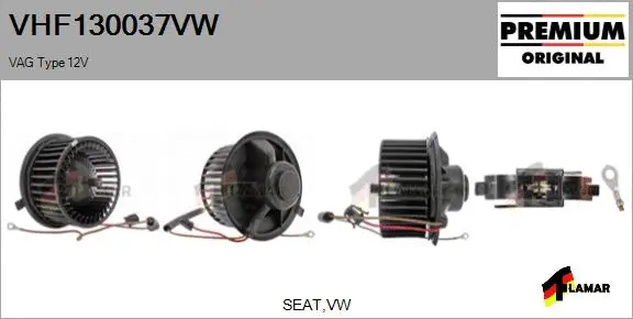 Interior Blower (VHF130037VW)