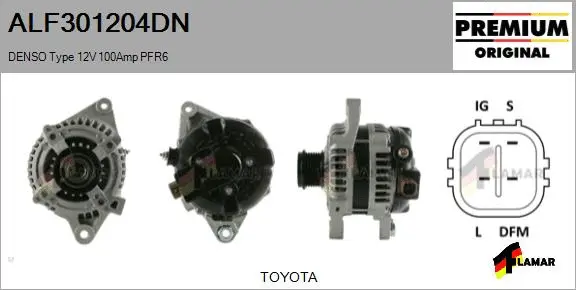 Alternator (ALF301204DN)