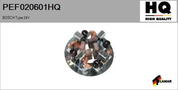 Holder, carbon brushes (PEF020601HQ)