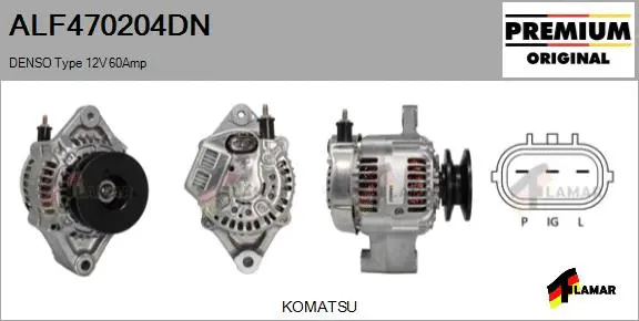 Alternator (ALF470204DN)