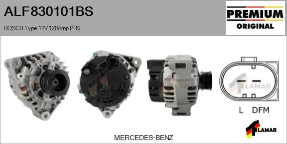Alternator (ALF830101BS)