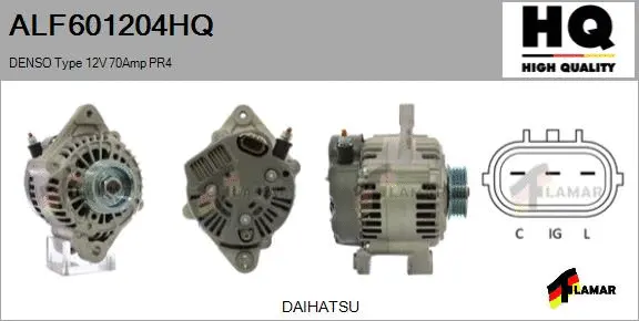 Alternator (ALF601204HQ)