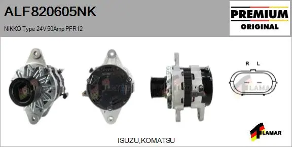 Alternator (ALF820605NK)