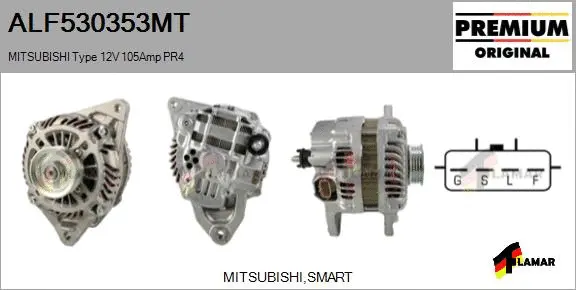 Alternator (ALF530353MT)