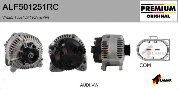 Alternator (ALF501251RC)