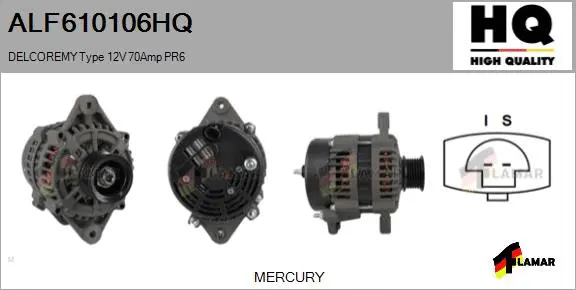 Alternator (ALF610106HQ)