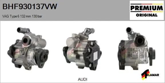 Hydraulic Pump, steering (BHF930137VW)