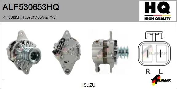 Alternator (ALF530653HQ)