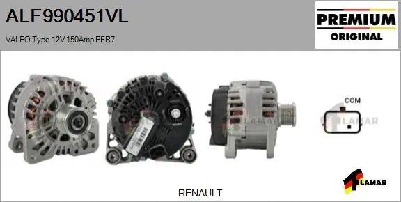 Alternator (ALF990451VL)