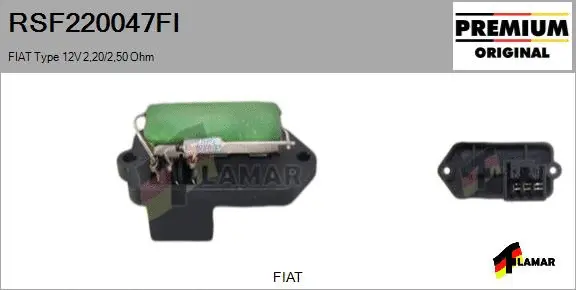 Resistor, interior blower (RSF220047FI)