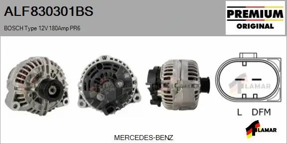 Alternator (ALF830301BS)