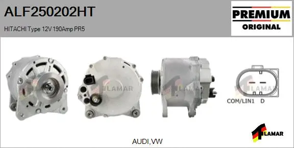 Alternator (ALF250202HT)
