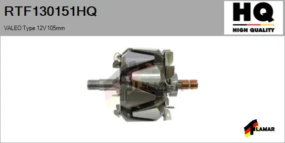 Rotor, alternator (RTF130151HQ)